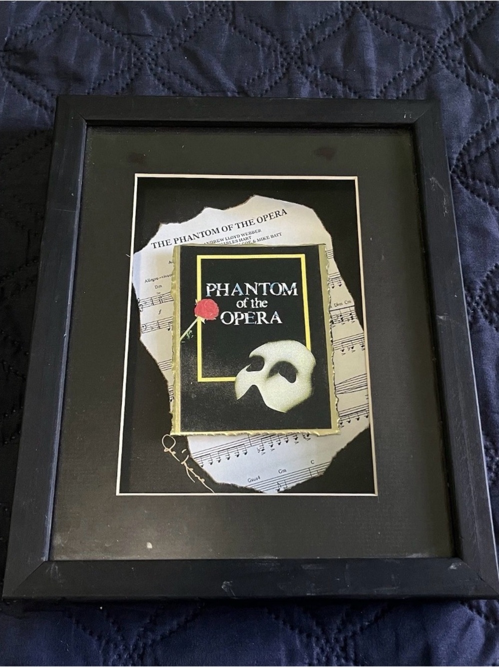 Phantom of the Opera Shadow Box